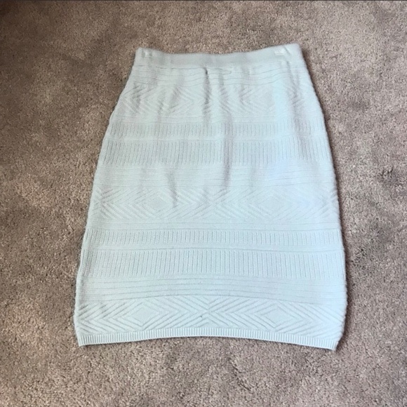 Mint Textured body con skirt - Picture 2 of 2